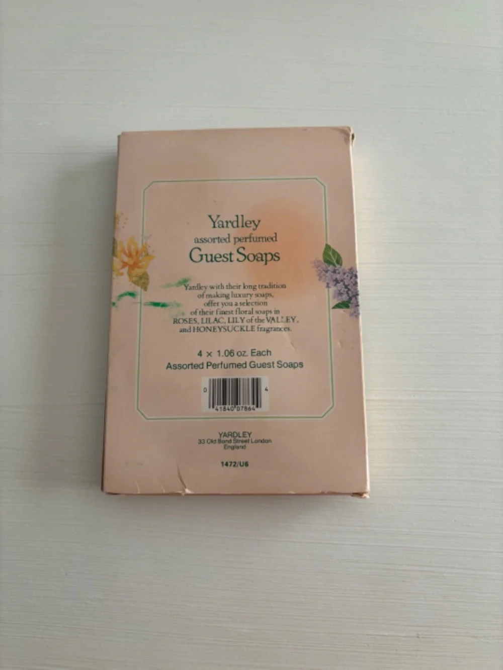 Vintage Yardley Guest Soaps - New in Box